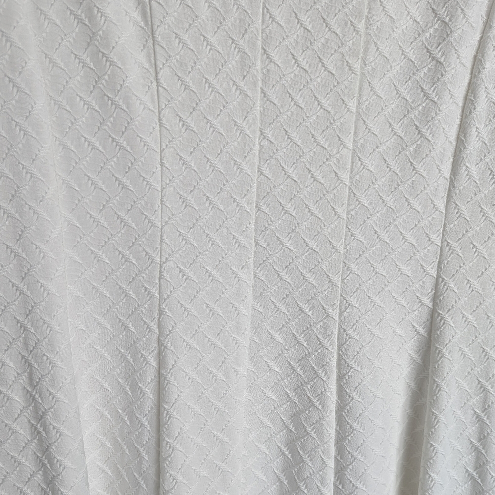 RN Studio White Fit and Flare Sleeveless Dress - Picture 4 of 11